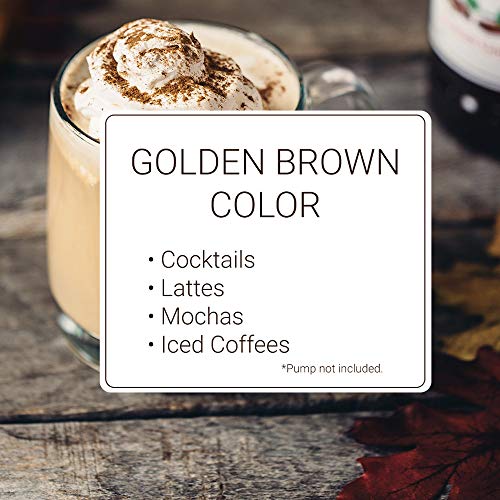 Monin - Maple Spice Syrup, Hints Of Gingerbread And Cinnamon, Natural Flavors, Great For Cocktails, Lattes, Mochas, And Iced Coffees, Non-Gmo, Gluten-Free (750 Ml) #TOP3