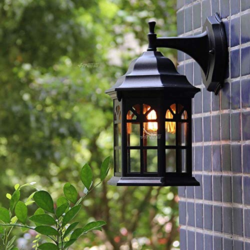 Lanterne murale rustique applique extérieure vintage E27 lumière terrasse et villa - 3