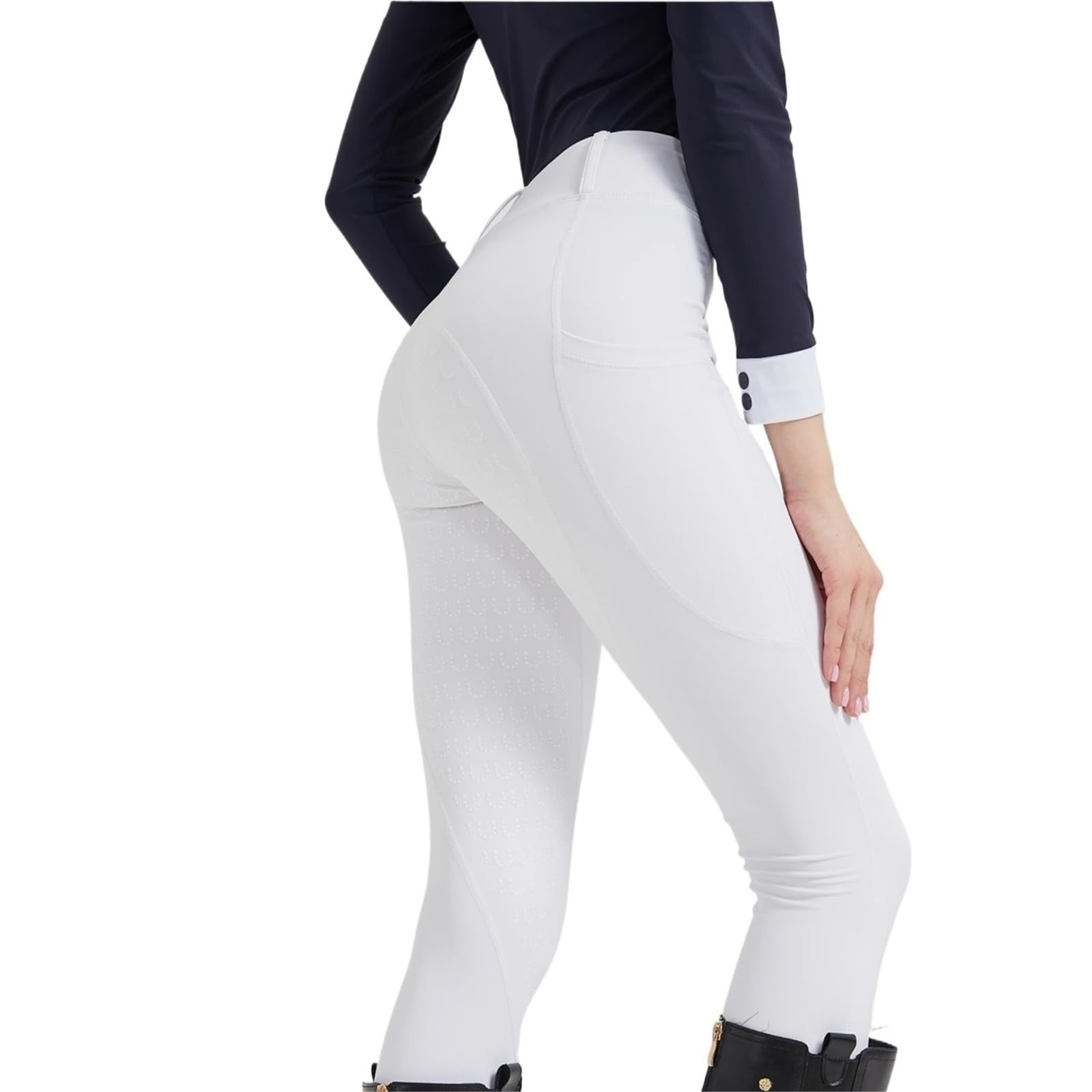 Pantaloni da Equitazione Pantaloni da Equitazione Primaverili ed Estivi Donna, in Maglia, Elasticizzati, Aderenti, in Silicone, Traspiranti Leggings da Equitazione
