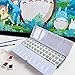 FCLUB Empty Watercolor Palette Paint Case - Medium Watercolor Tin Metal Box Tin with 36 Half Pans