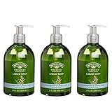 Nature's Gate Organics Liquid Hand Soap, Tea Tree & Blue Cypress, 12 Ounce (Pack of 3)