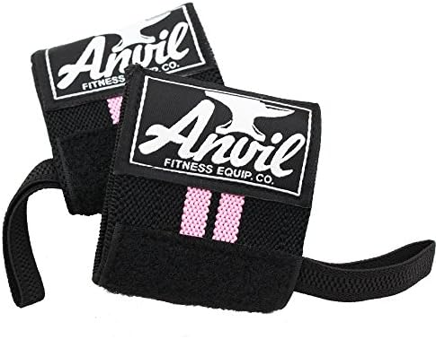 Women's Wrist Wraps - Pair of Adjustable Wrist Straps, Wrist Brace, Wrist Support Bands, Lifting Wraps for Cross fit, Bodybuilding, Fitness, Exercise and Weightlifting