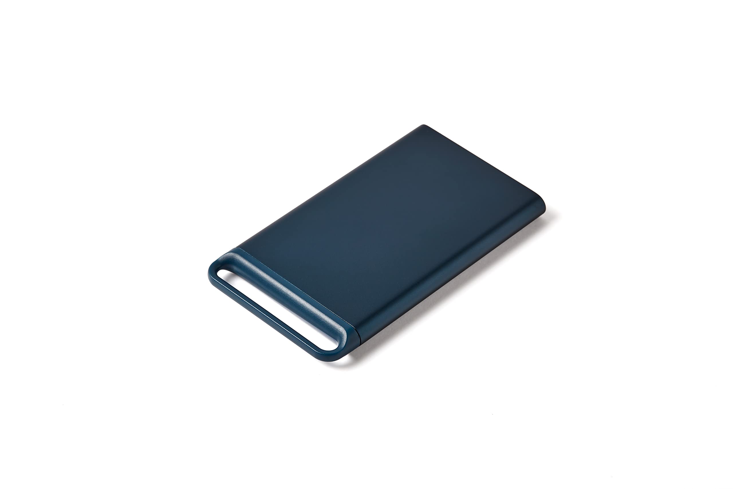 Lexon Nomaday Card Case for 15 Business Cards, dark blue, Small - Image 4
