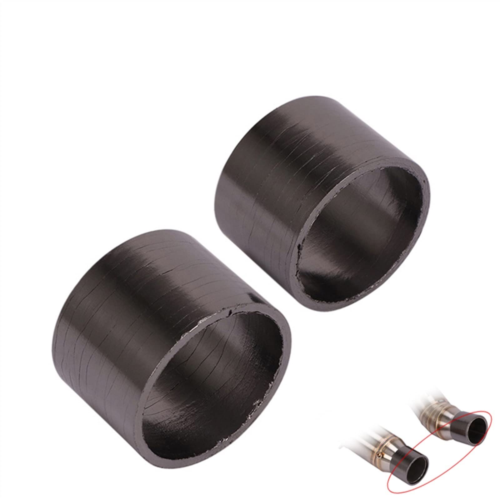 Tuyau d'échappement Kawasaki Z1000SX joint anti-fuite pour tube de liaison