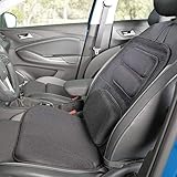 maxVitalis Druckentlastungs- Sitzauflage Autositzauflage Kern aus Viscoschaum und Gelkissen Schwarz