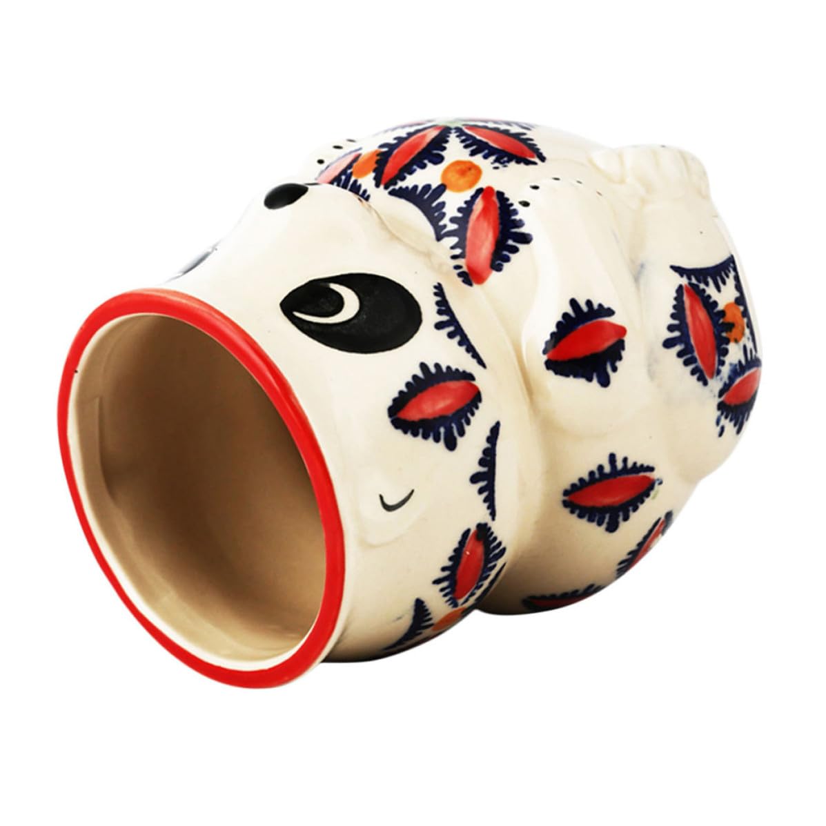 Copa Tiki de Panda en cerámica de 480ml para cócteles exóticos y fiestas