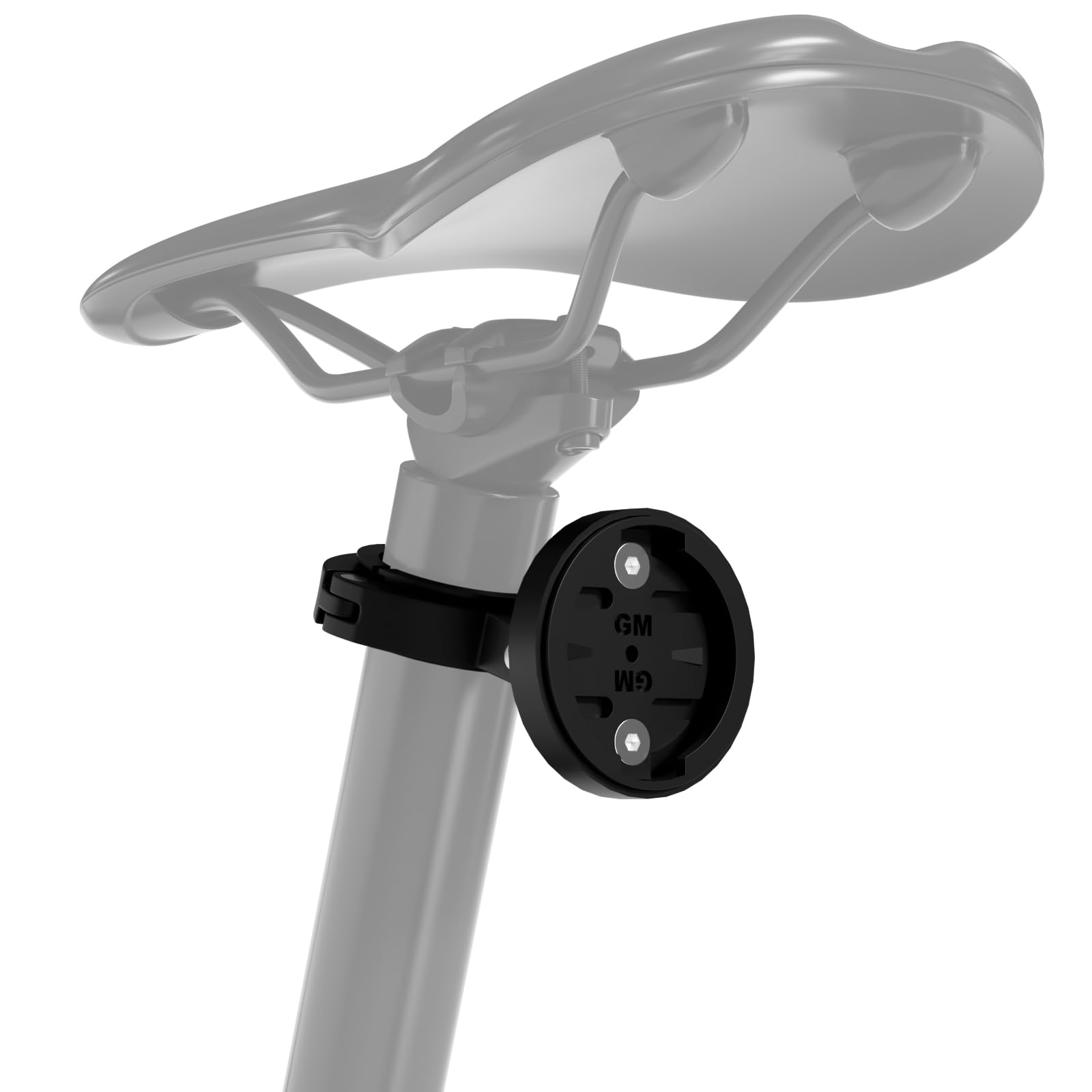 Otauke Bike Seat Post Mount - Bicycle Computer Mount for Garmin Varia Rearview Bike Radar Tail Light TL300, RVR315, RTL515,RTL510, fits 27.2mm to 30.9mm Aero Seatpost, Cycling Road MTB Accessories