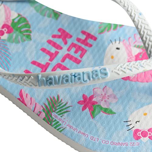SANDALIAS HAVAIANAS K SL HELLO KITTY n° 35/36 BRANCO/AZUL
