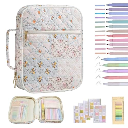 Kit de estudio bíblico para mujeres – Herramientas de aprendizaje con , subrayadores, bolígrafos, marcadores y etiquetas, para el estudio bíblico femenino, para oración, niñas, principiantes