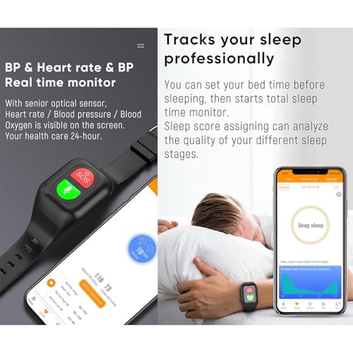 Reloj inteligente de seguimiento GPS con botón de emergencia SOS, llamada de voz 4G, recordatorio de medicación y vibración para ancianos, demencia, cuidado de Alzheimer