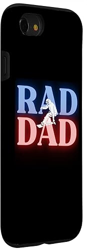 Vista 18 de iPhone 11 Rad Dad Snowboarder 80's Style Rad Dad Case
