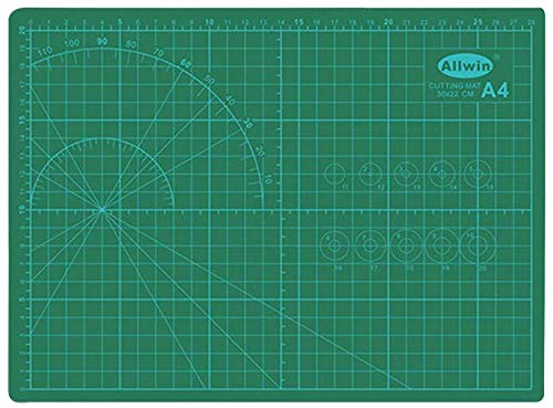 R H LIFESTYLE A4 Size Self Healing Cutting Mat Double Sided Non-Slip,3mm Thick ST3700