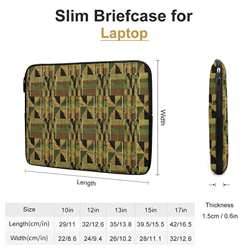 Funda protectora de laptop con diseño Kente tamaño 17 pulgadas miniatura 2