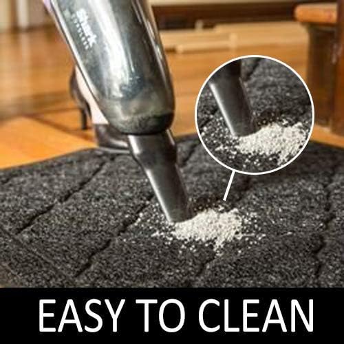 Premium Large Cat Litter Mat 35" x 23", Traps Messes, Easy Clean, Durable, Litter Box Mat with Scatter Control - Soft on Kitty Paws