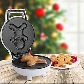 mini waffle maker gingerbread