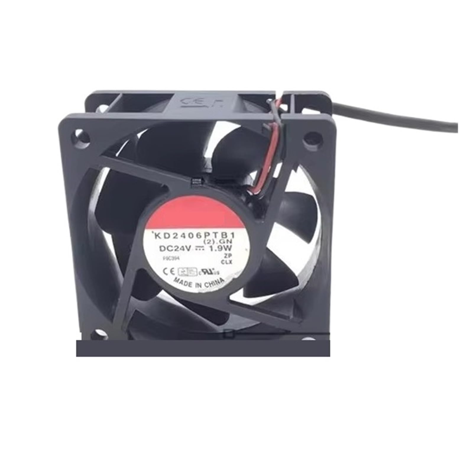 YUSKICCNE KD2406PTB1 60 * 60 * 25MM 6CM 24V 1.9W Cooling Fan(2wire G1)