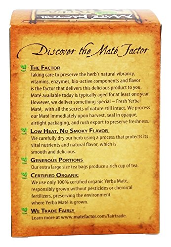 Té Yerba Mate Orgánico Certificado miniatura 3