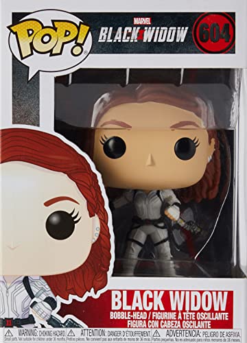 Funko - Pop! Marvel: Black Widow – Black Widow (White Suit) Figura Coleccionable, Multicolor (46681)