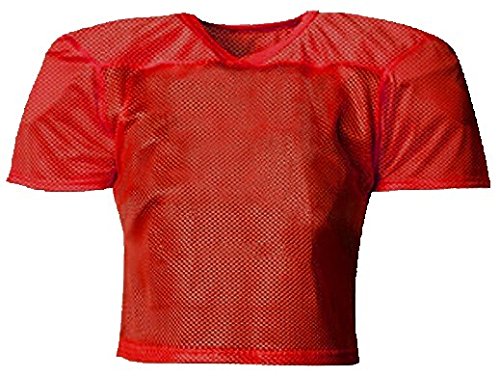 ProMark Football Lacrosse YOUTH Waist Length Poly Mesh Practice Jersey RED S-XL