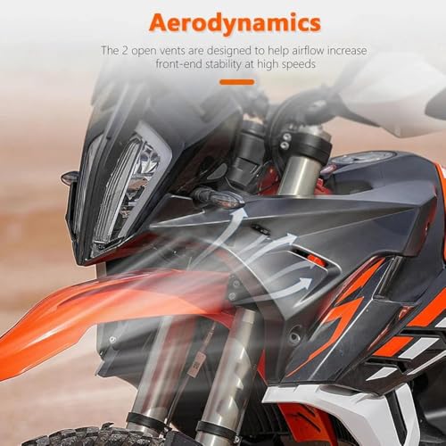 Carenado lateral para viajes largos en moto 790 y 890 Adventure de 2020 a 2022 3