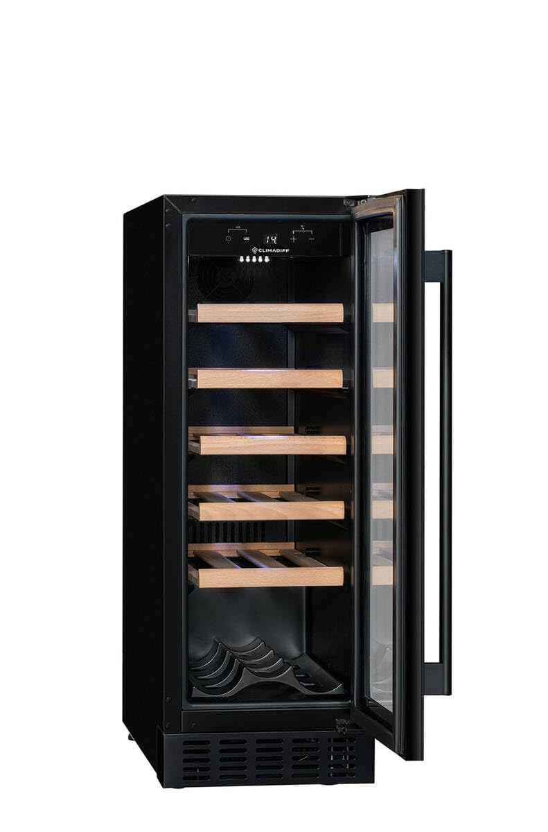 CLIMADIFF Cave à vin de service encastrable CBU20S2B 20 bouteilles