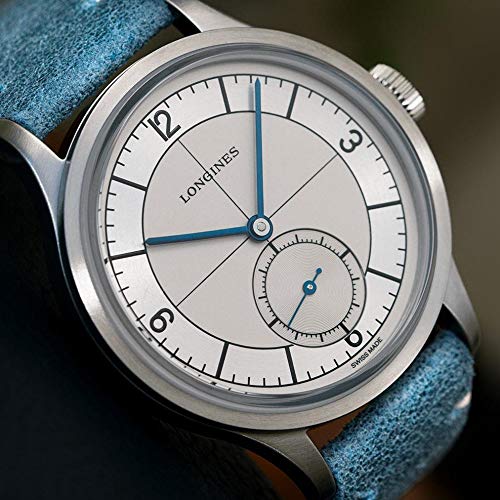 Longines orologio The Longines Heritage Classic 38.5mm Argento Acciaio uomo automatico L2.828.4.73.2 - Imagen 3