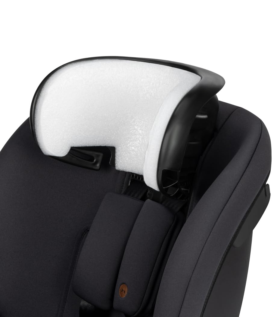 Bebeconfort Demeter 360 i-Size, Autositz 360 Drehbar, 0–12 Jahre, 40–150cm, ISOFIX Kindersitz, FlexiSpin-Drehung, 360°-Drehung, 6 Liegepositionen, 12 Kopfstützenpositionen, Mineral Black