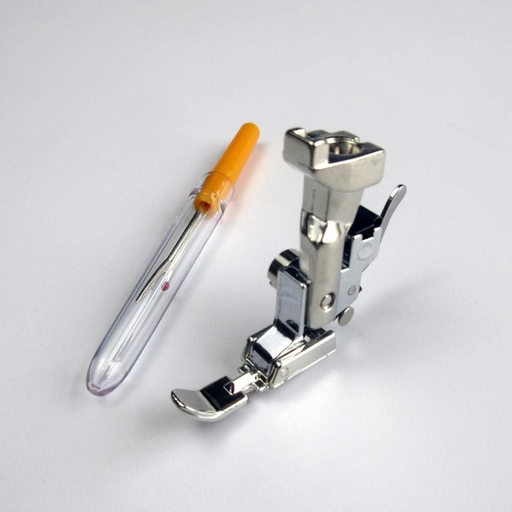 evernice Zipper Foot Left Right Narrow for Bernina Artista,Activa,Virtuosa,Aurora