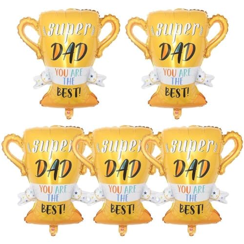 La Mejor Lista de globos dia del padre - los más vendidos. 42 5 globos para el día del padre, globos para el día del padre, globos para trofeos, suministros para fiestas, globos para el día del padre, globos para cumpleaños, decoraciones...