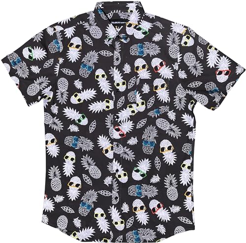 Image of Molokai Surf Button Down Slim Fit Hawaiian Short Sleeve Shirts