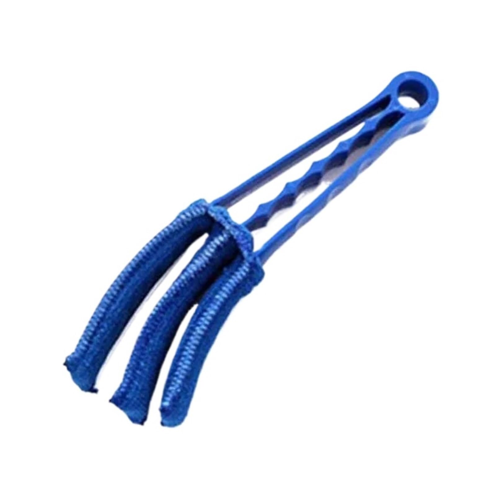 Convenient Microfibre Venetian Blind Blade Cleaner Brush, Window Conditioner Duster Car Air Vent Outlet Clean(Blue)