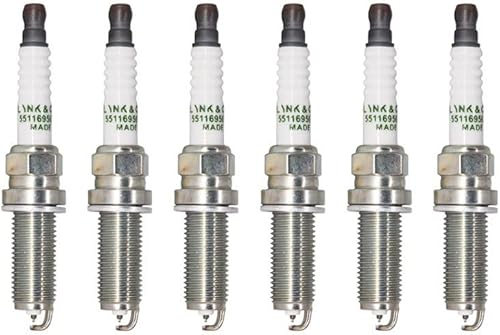 Repuesto de vela para bujía ZXE24HR7 Iridium Platinum LD8RCIP Bujía de motor (color 6 piezas con caja)