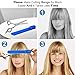 Hair Cutting Scissors, Hair Cutting Kit Women, DIY Home Hair Cutting Tools for Bangs Cutter, Layers, and Split Ends, Scissors for Cutting Baby Hair(Set of 3) Color Blue