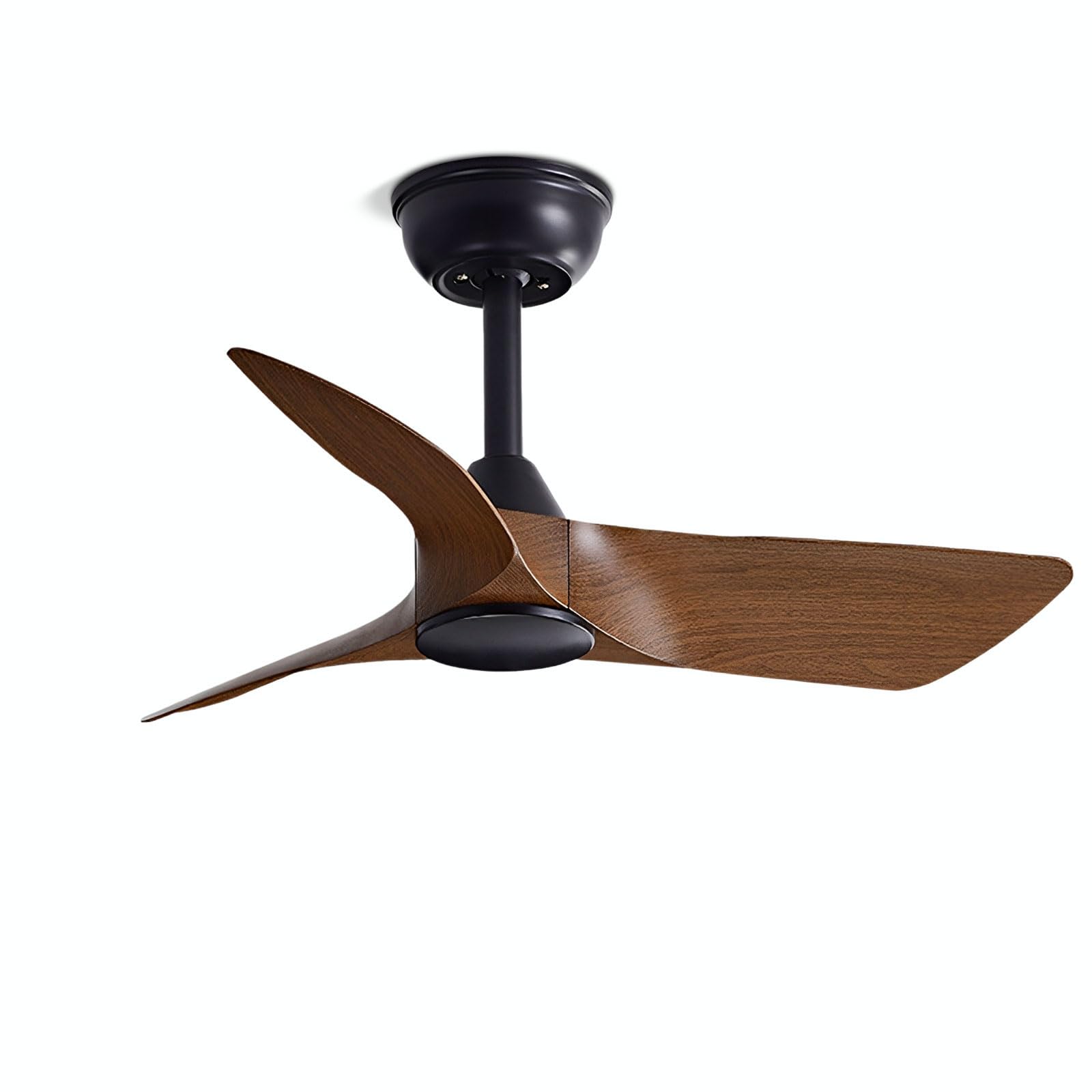 WYIXHOOG Modern 30in Ceiling Fans Without Lights 6-Speed Quite Ceiling Fans with Remote Control, 3 ABS Blades Ceiling Fan No Light for Bedroom Living