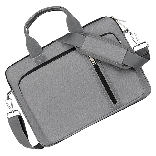 Bolso de mano para laptop con doble zipper y relleno a prueba de golpes miniatura 1