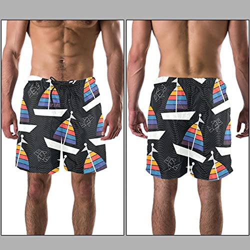 Short de bain pour homme multicolore vêtement de plage été