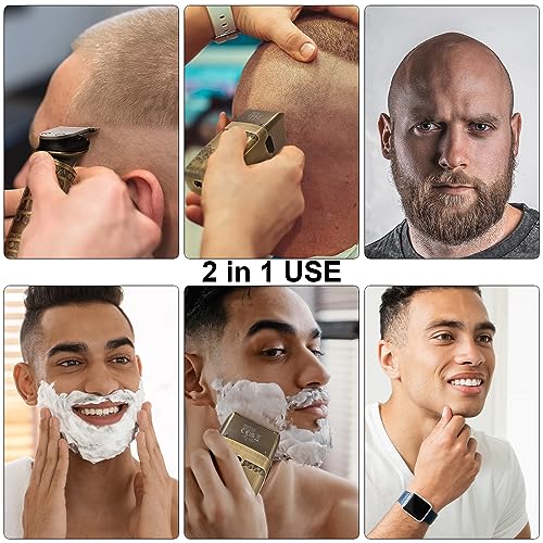 Scttomon T-Blade Haarschneider Elektrische Rasierer für Männer Folienrasierer Bartschneider...