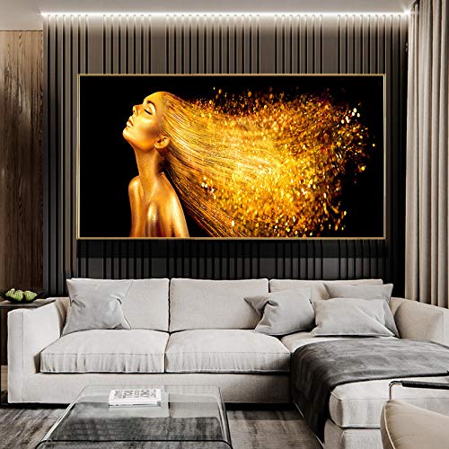 Affiches et impressions mur art pour salon chic avec toile abstraite sexy