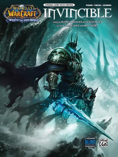 Invincible: from World of Warcraft (Piano/Vocal/Chords), Sheet (Original Sheet Music Edition)