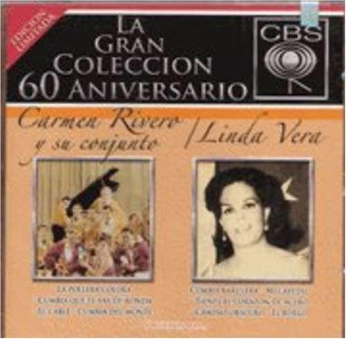 Carmen Rivero y su Conjunto, Canta Linda Vera (2CDs La Gran Coleccion 60 Aniversario Edicion Limitada Sony-835824)