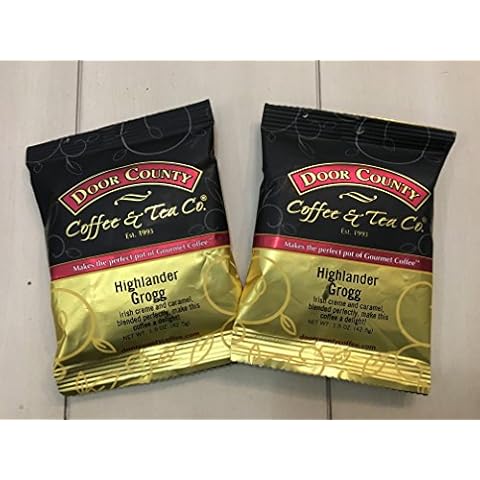 Door County Coffee & Tea Co. 1.5oz gift bags (Highlander Grogg) Cover