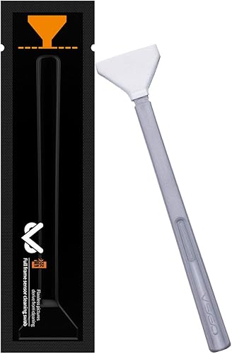 VSGO Kit de limpieza de sensor de fotograma completo, 24 hisopos CMOS (0.945 in), limpiador CCD/CMOS seco, compatible con cámaras Canon, Nikon,