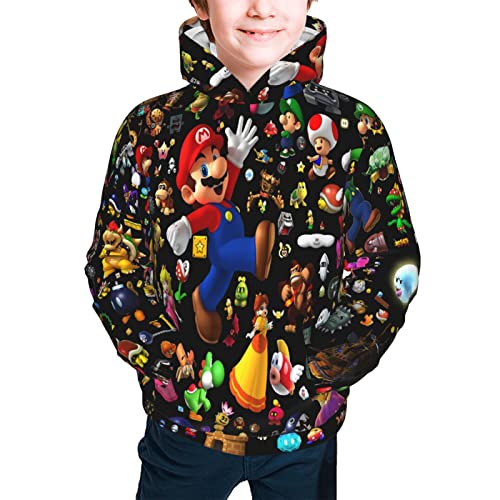 Ternez Boys And Girls 3D Printing Game Hoodie Pullovers Sweatshirt Sports Tops Medium #TOP29