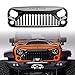 TOPFIRE"Fury Grill" Replacement Grill for Jeep Wrangler JK 2007-2018, Including Rubicon, Sahara and Sport, 2-Door and 4-Door