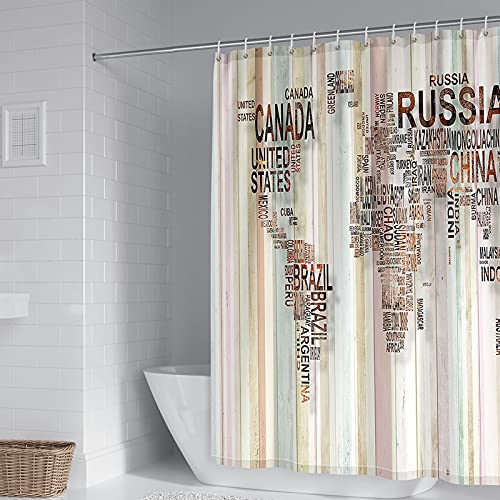 Rideau de douche polyester KnSam 180x200cm résistant et durable pour douche - 2