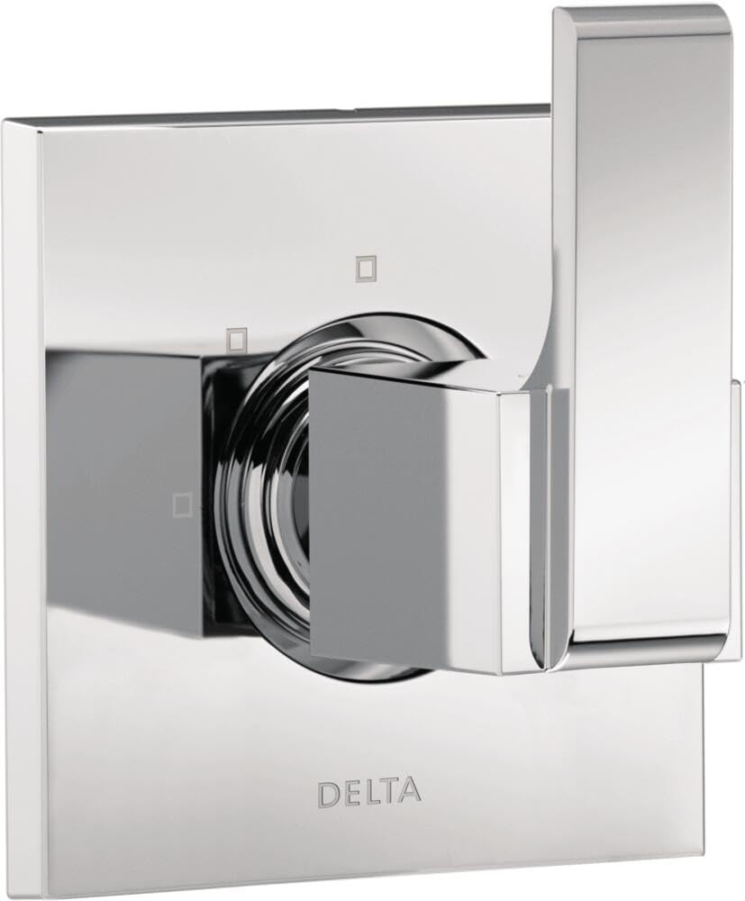 Delta Faucet Ara 3-Setting Shower Handle Diverter Trim Kit, Diverter Valve Trim Kit Chrome, 3 Way Shower Diverter, Delta Diverter Trim, Chrome T11867 (Valve Not Included)