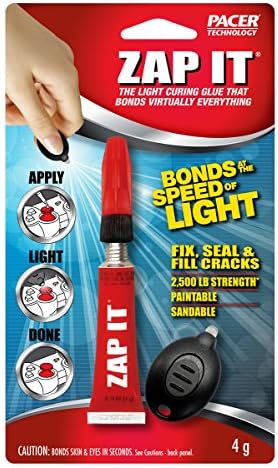 ZAP-IT The UV Light Curing Glue that Bonds Virtually Everything