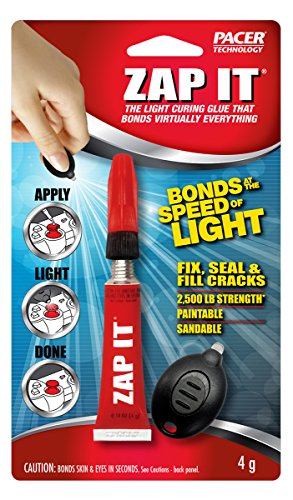 ZAP-IT The UV Light Curing Glue that Bonds Virtually Everything