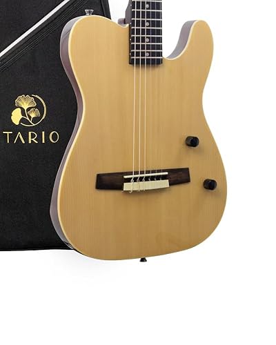 Amazon.com: TARIO Electronic Classical Portable Guitar SILENT
