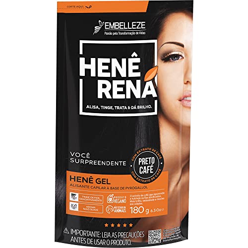 Embelleze Henê Rená Preto Café 180G
